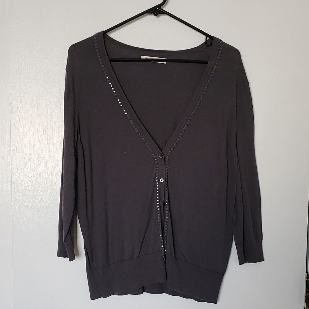 Grey Old Navy Cardigan